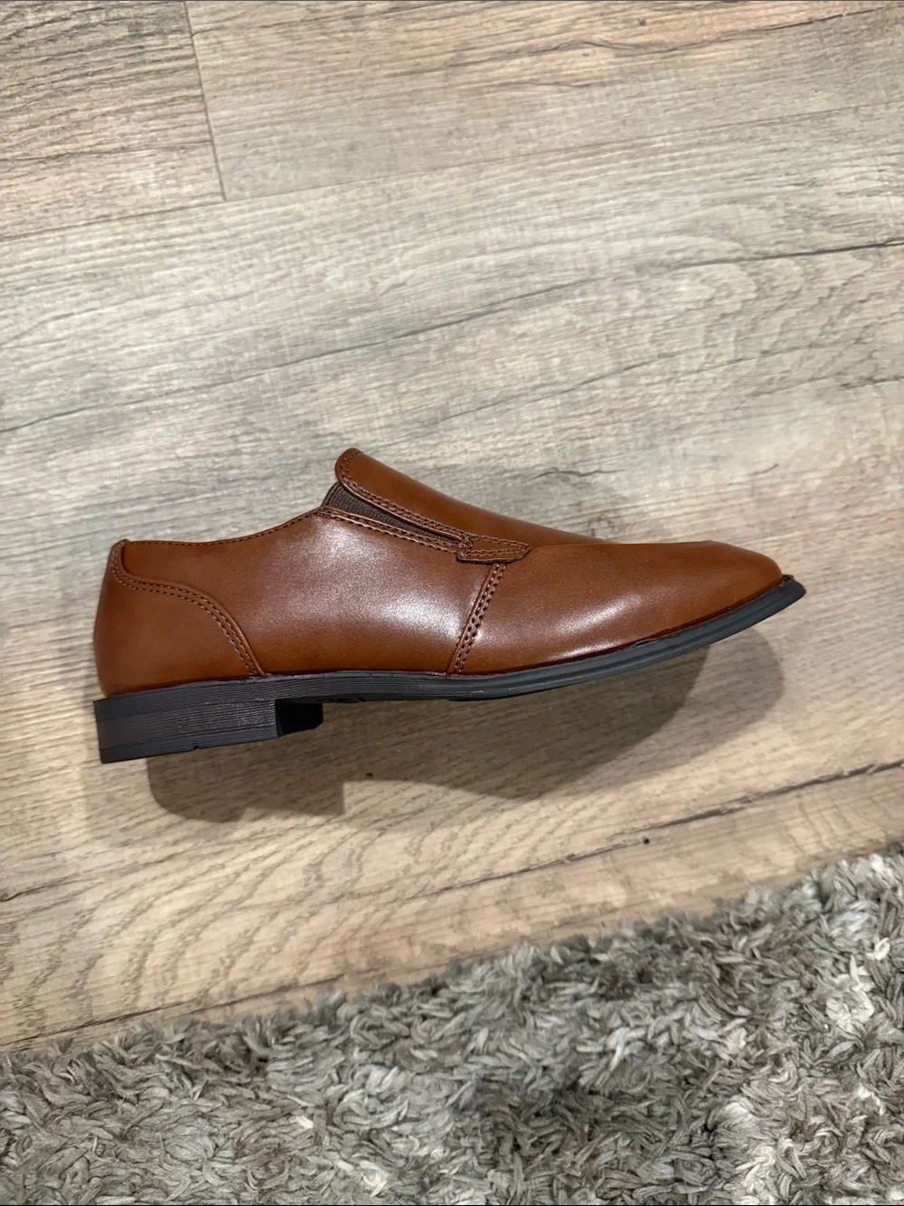 Sonoma Brown Leather Slip-On Loafers